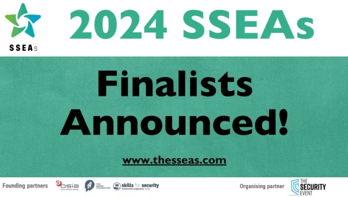 Finalists of the Security & Safety Entrepreneur Awards announced