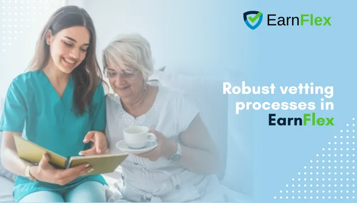 Robust vetting processes for ensuring compliance of flexible workers in EarnFlex